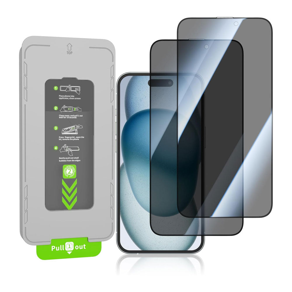 iPhone 15 Plus Screen Protector With Installation kit  - Clear - Elite Shield Protection